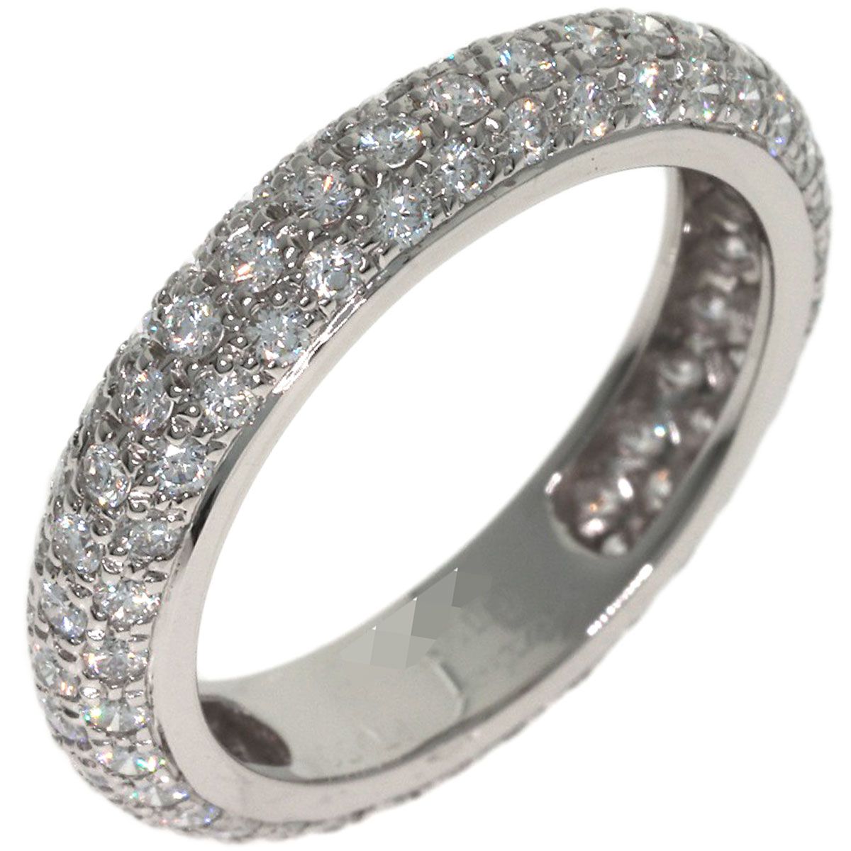 Cartier Full Eternity Pave Diamond 49 Ring — view 2