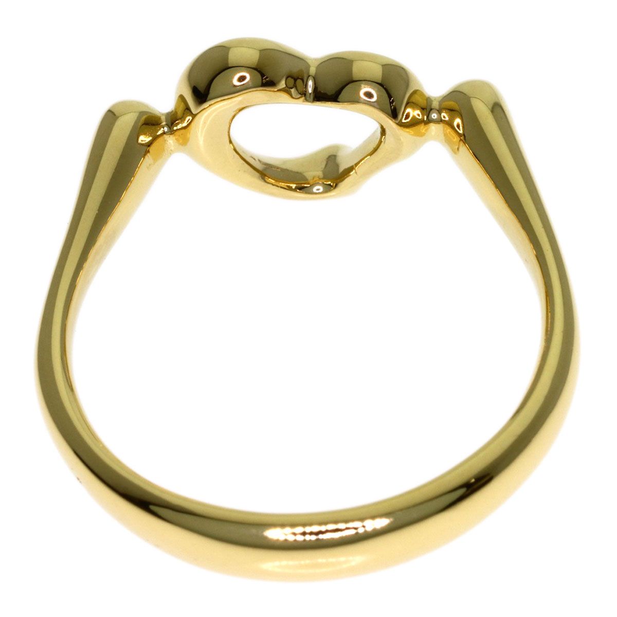 Tiffany & Co Open Heart Ring 18k Yellow Gold — view 4
