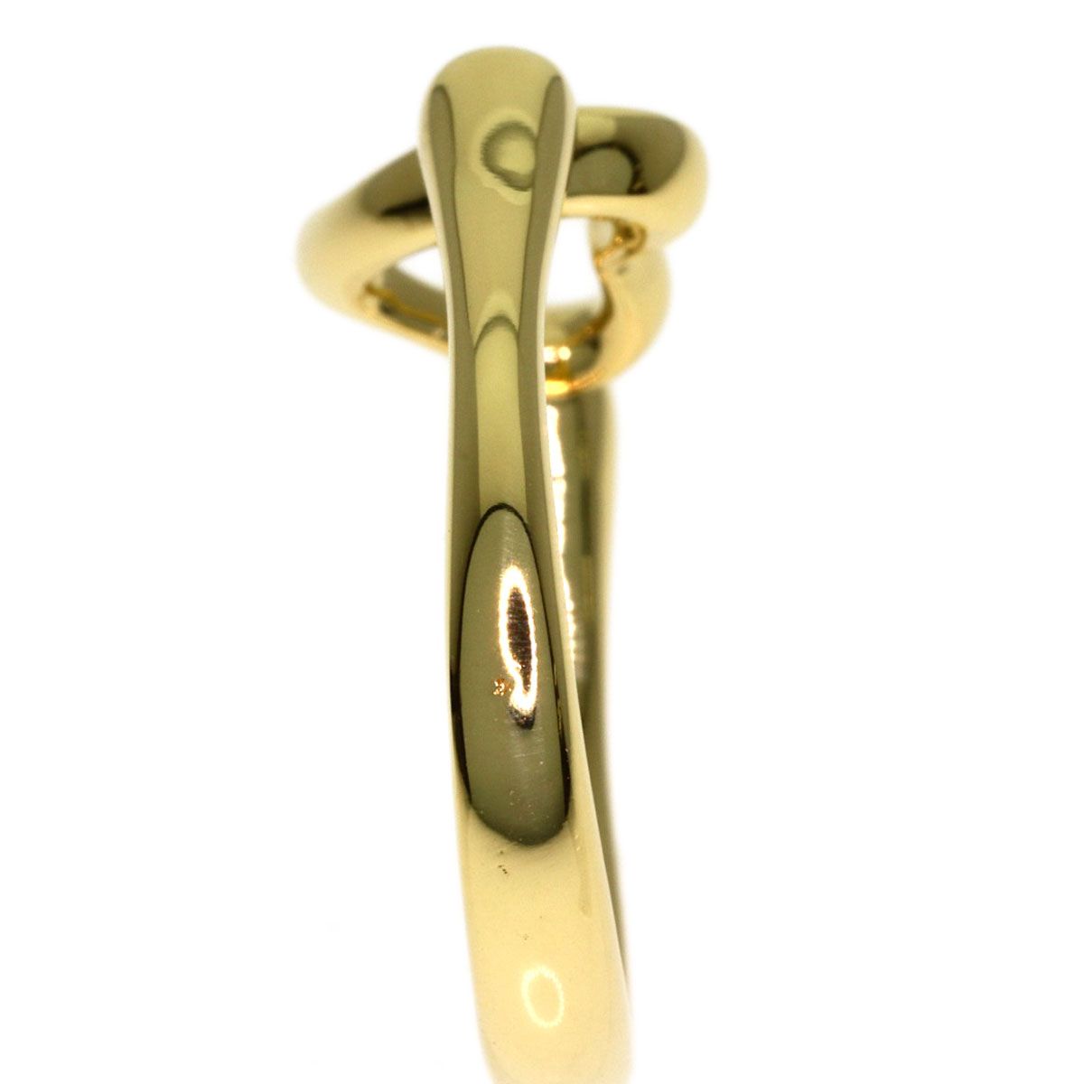 Tiffany & Co Open Heart Ring 18k Yellow Gold — view 8