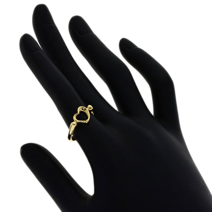 Tiffany & Co Open Heart Ring 18k Yellow Gold — view 6