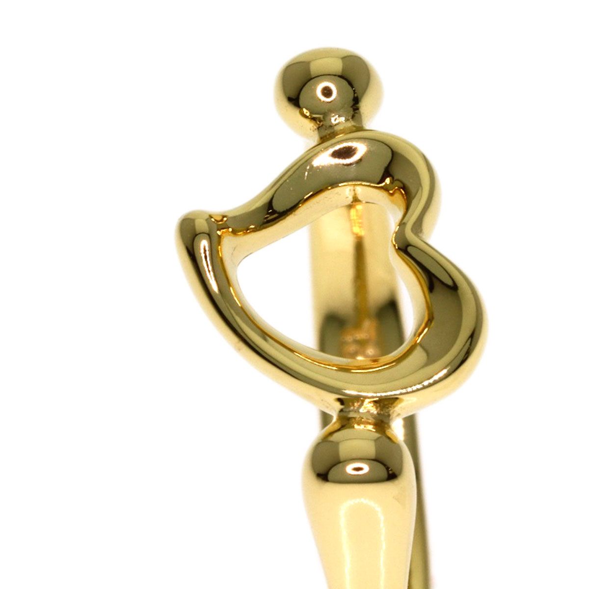 Tiffany & Co Open Heart Ring 18k Yellow Gold — view 7