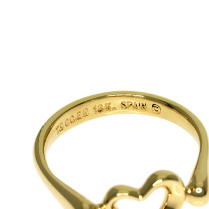 Tiffany & Co Open Heart Ring 18k Yellow Gold — view 5