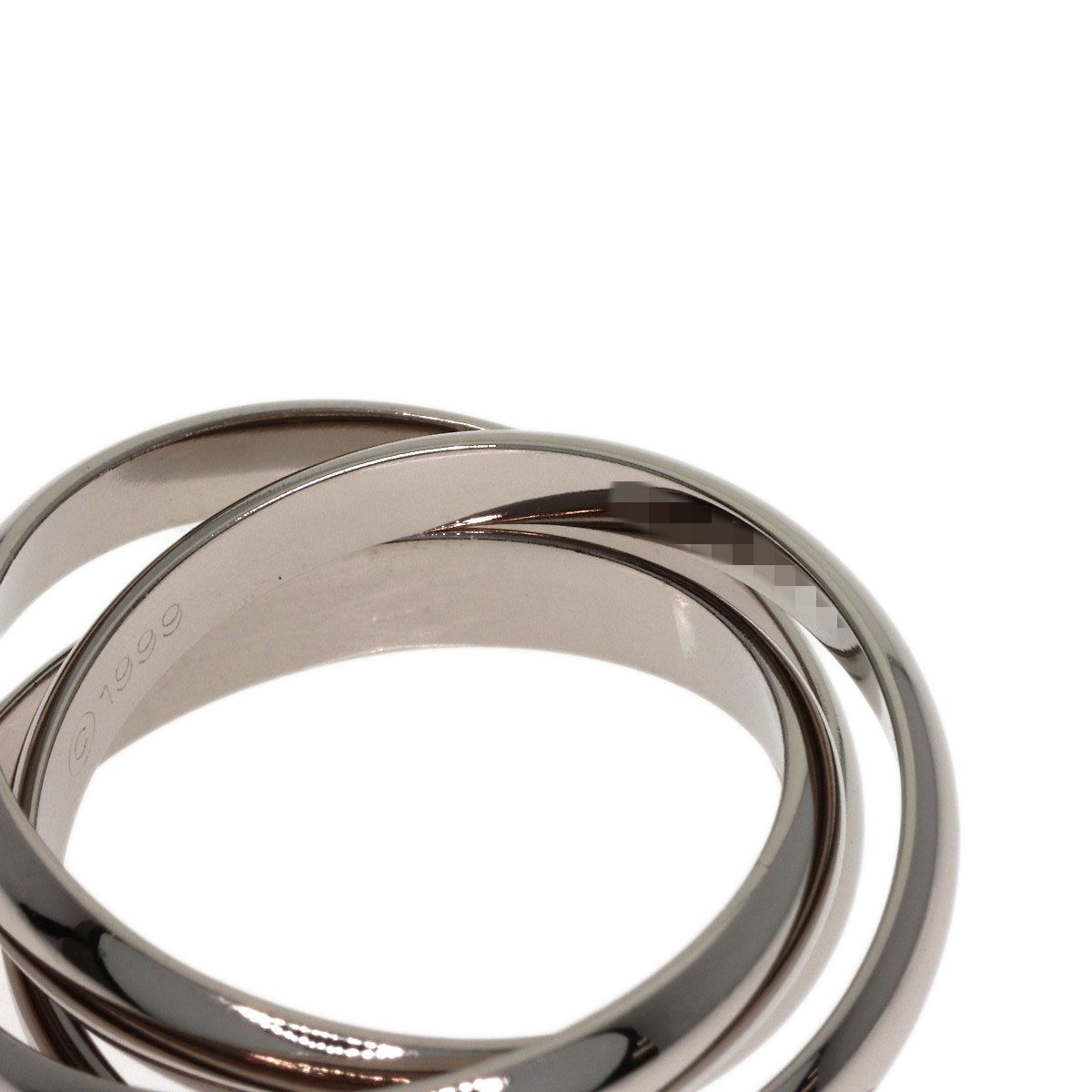 Cartier Trinity 47 Ring 18k White Gold — view 4