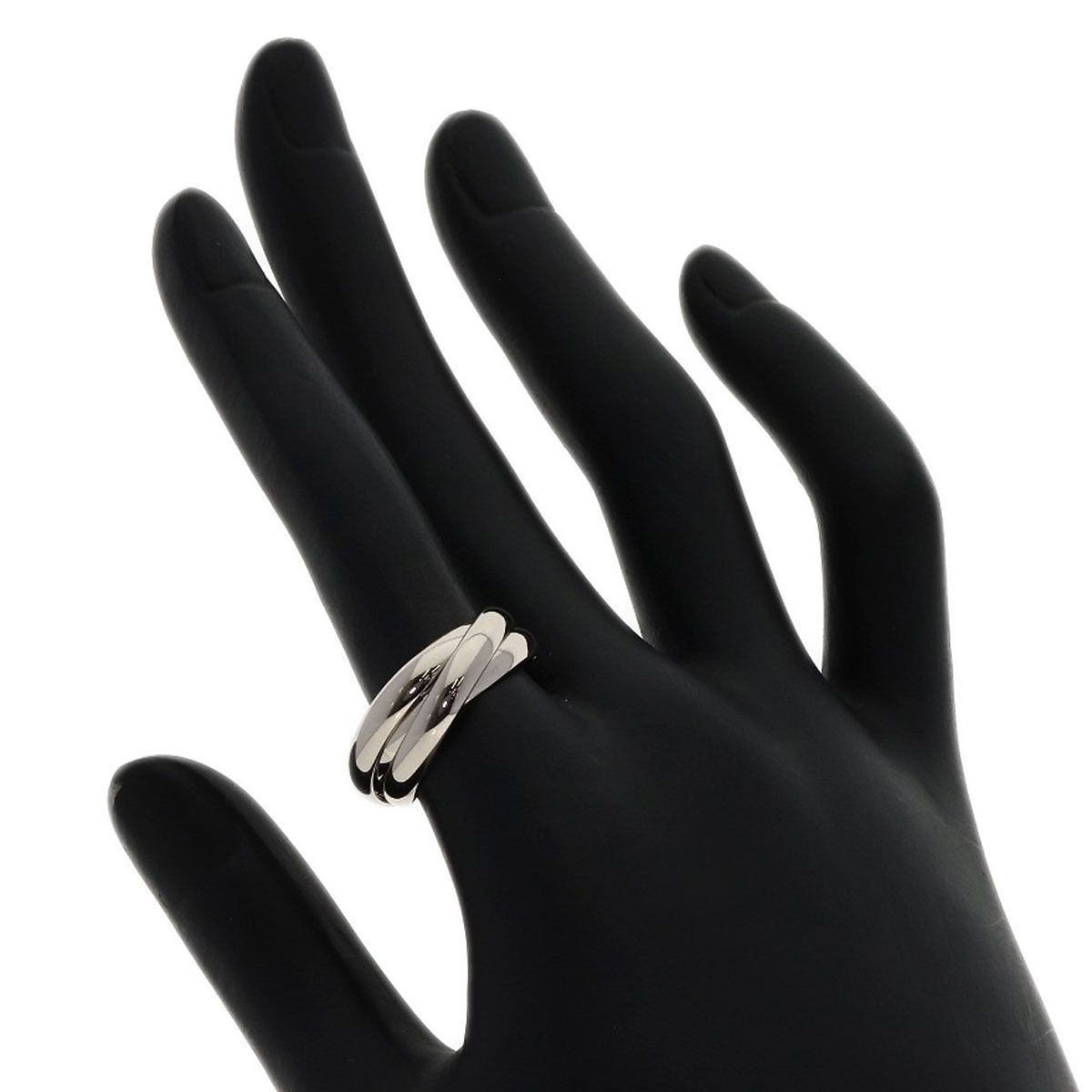 Cartier Trinity 54 Ring 18k White Gold — view 6