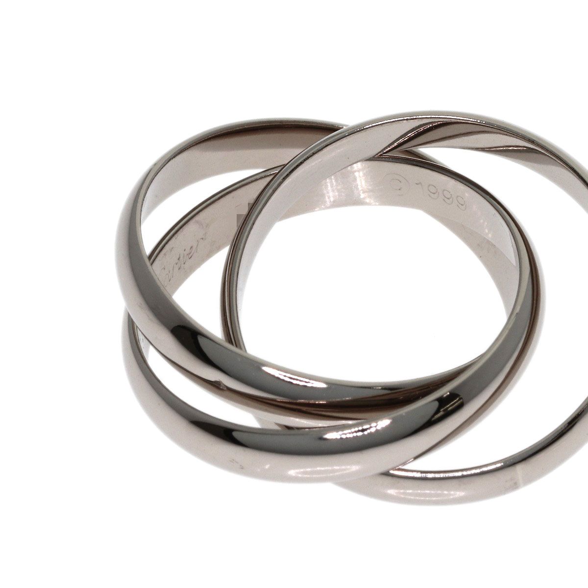 Cartier Trinity 54 Ring 18k White Gold — view 5
