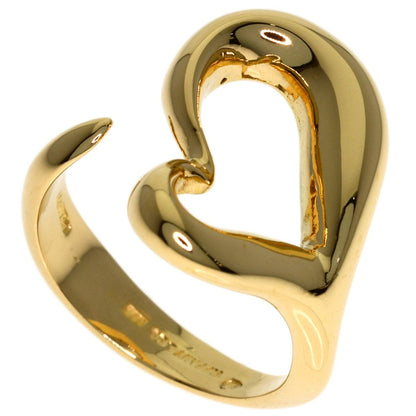 Tiffany & Co Open Heart Ring 18k Yellow Gold