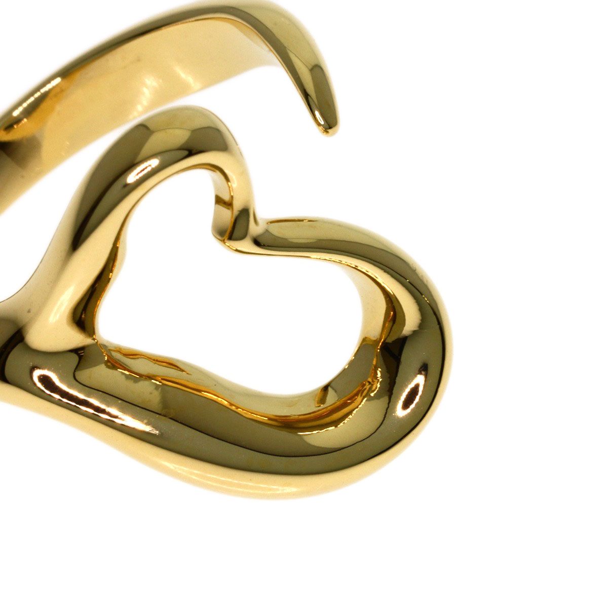 Tiffany & Co Open Heart Ring 18k Yellow Gold — view 6