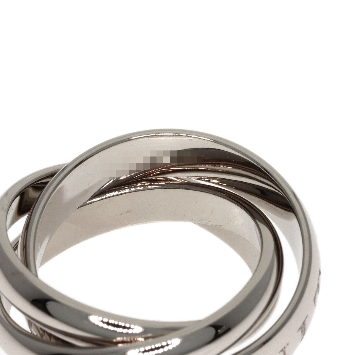 Cartier Trinity Christmas Limited 47 Ring 18k White Gold — view 4