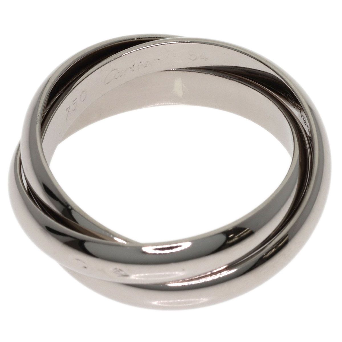Cartier Trinity 54 Ring 18k White Gold — view 3