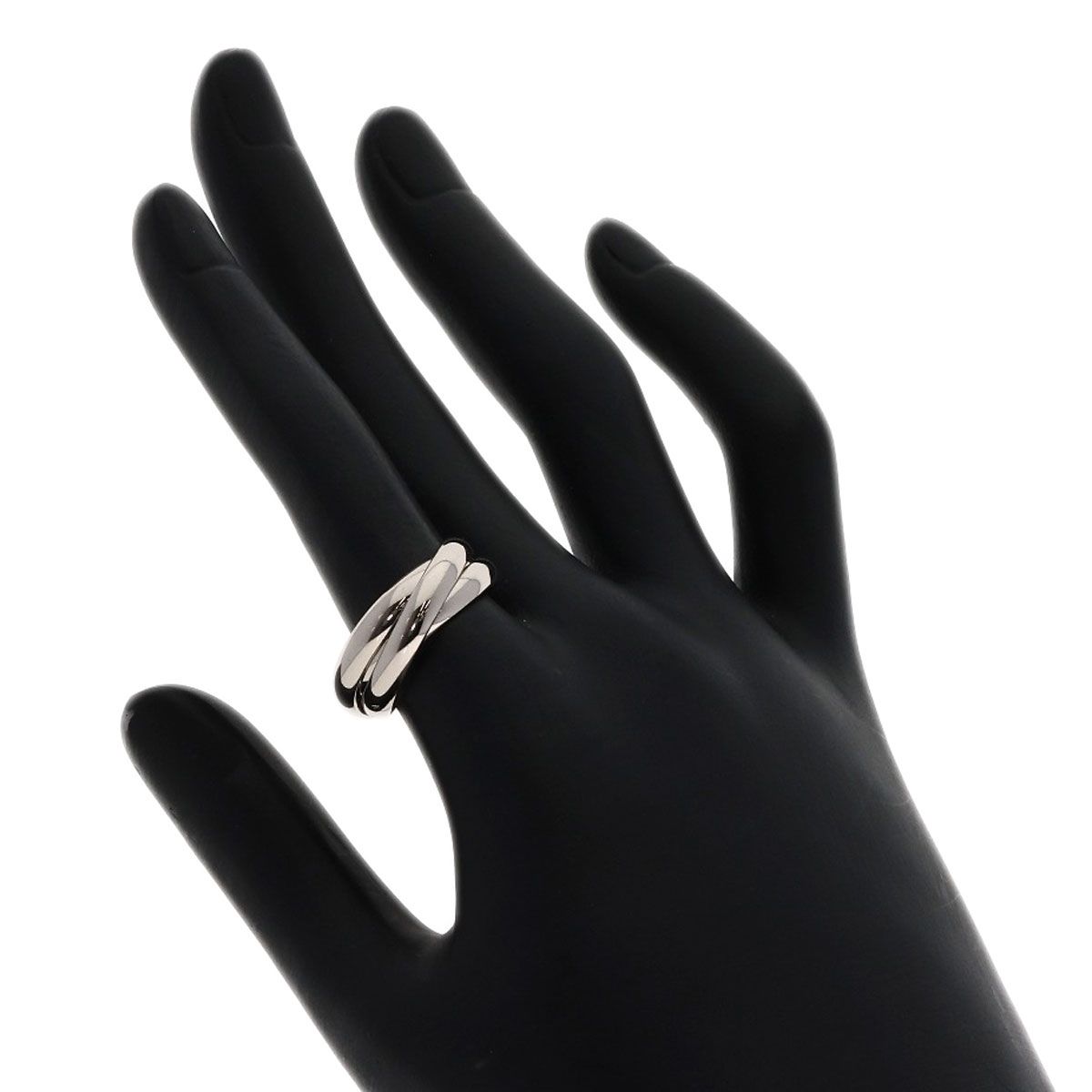 Cartier Trinity 54 Ring 18k White Gold — view 5