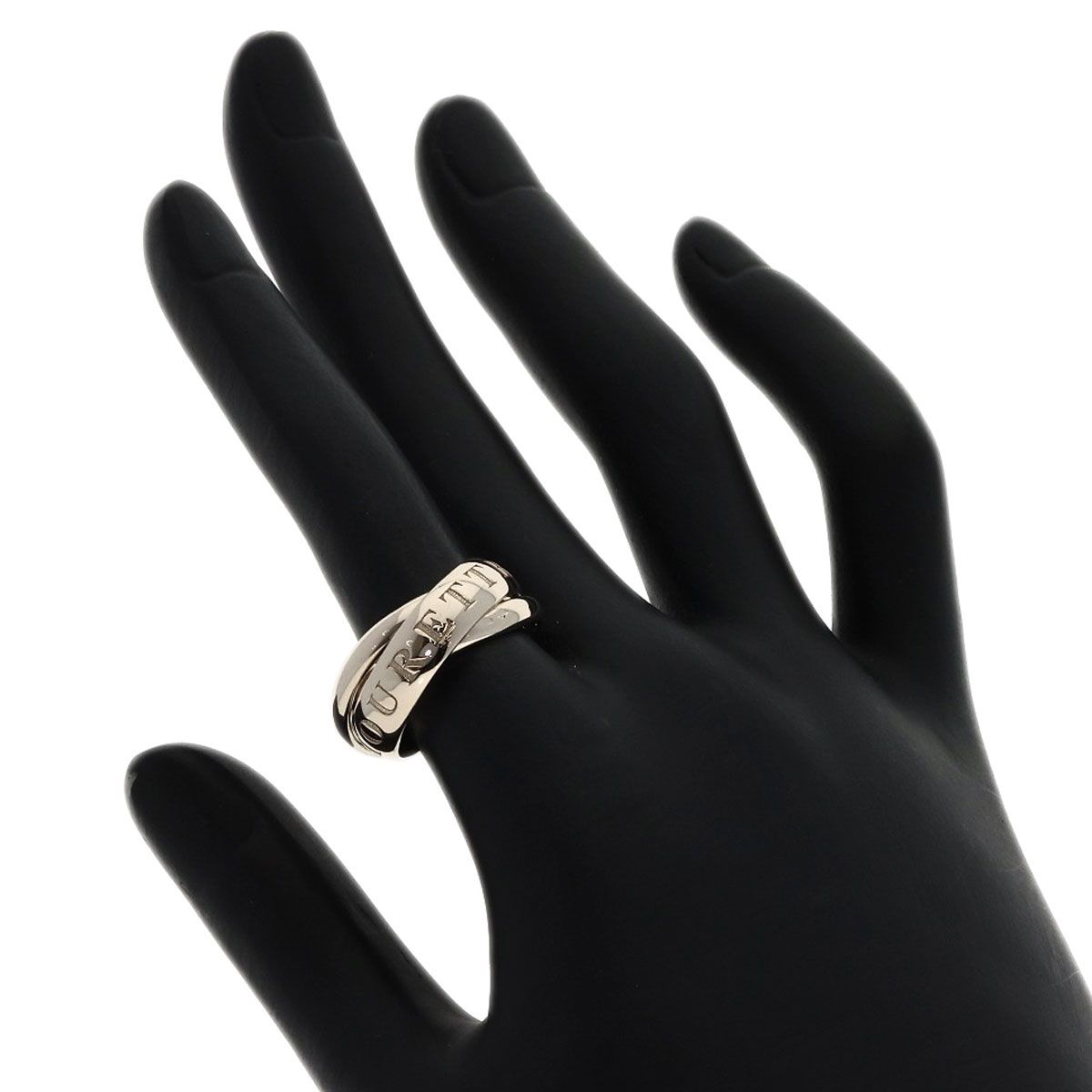 Cartier Trinity Christmas Limited 51 Ring 18k White Gold — view 5