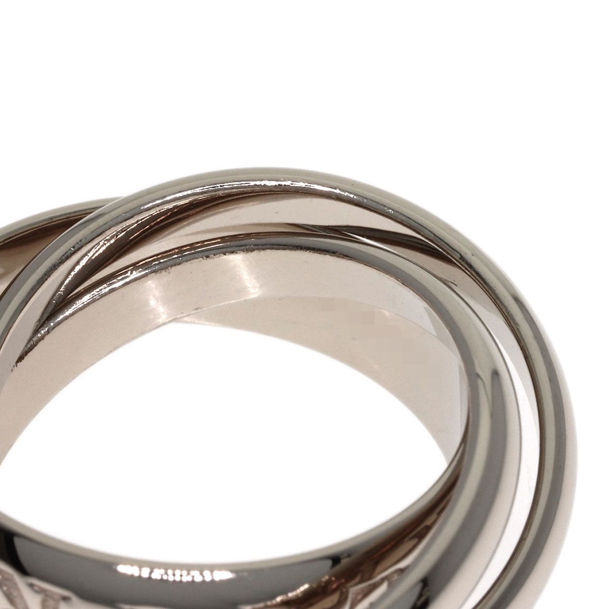 Cartier Trinity Christmas Limited 51 Ring 18k White Gold — view 7