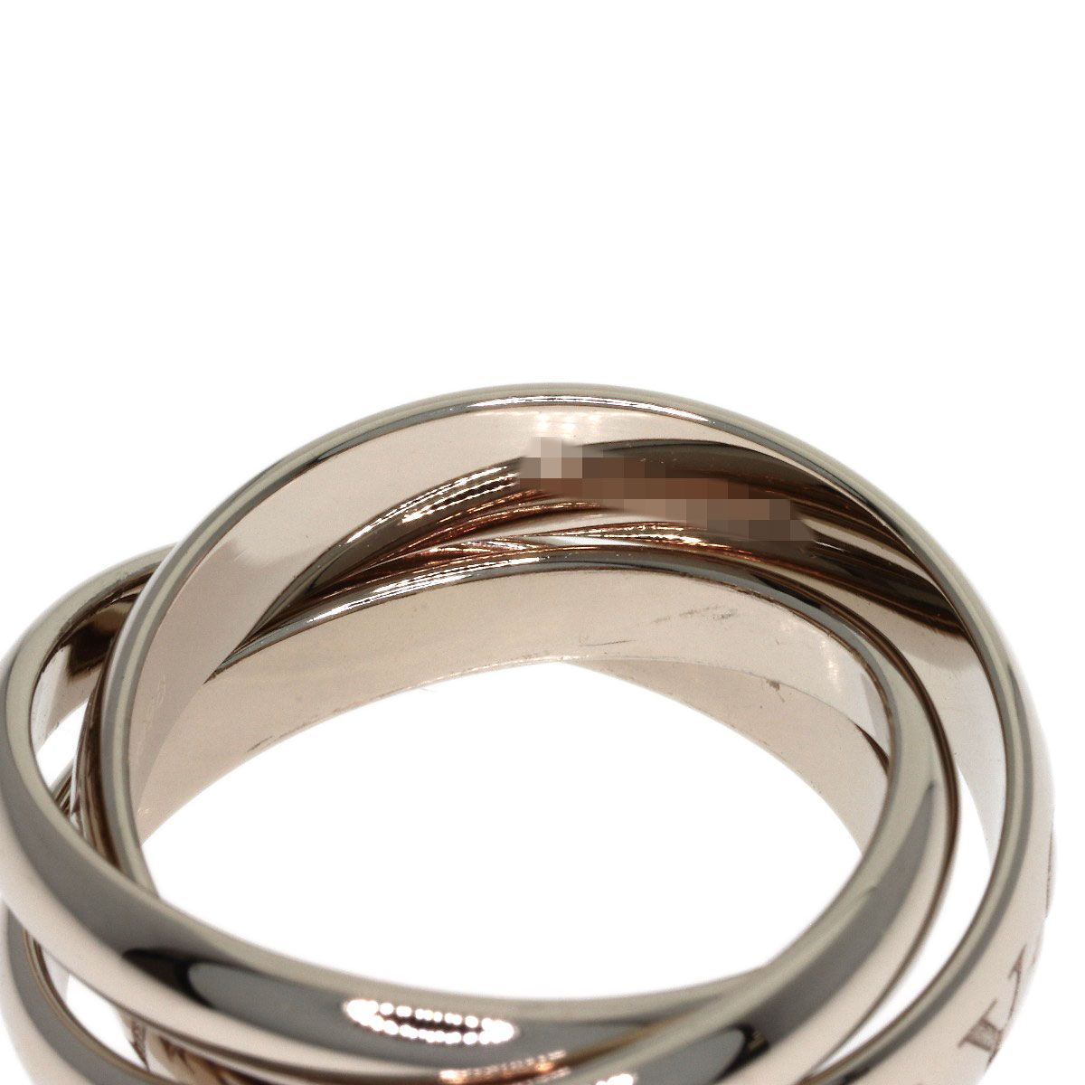 Cartier Trinity Christmas Limited 51 Ring 18k White Gold — view 4