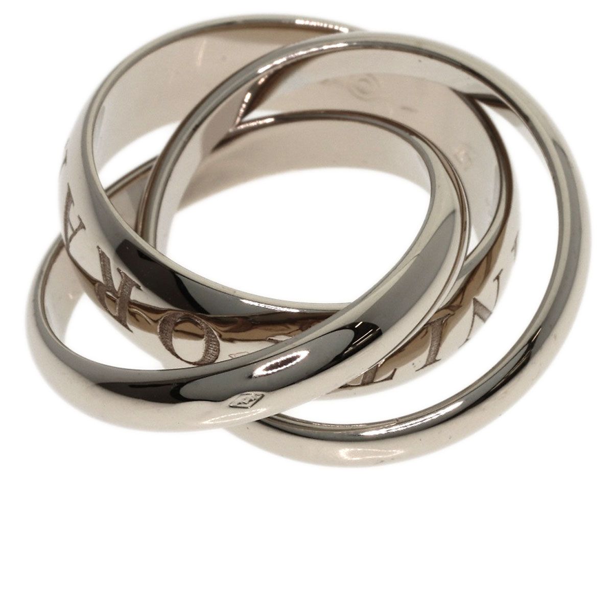 Cartier Trinity Christmas Limited 47 Ring 18k White Gold — view 6