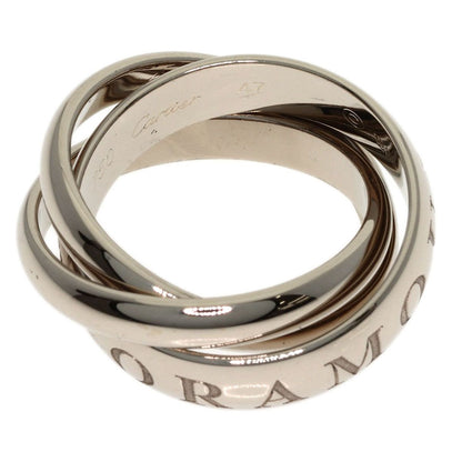 Cartier Trinity Christmas Limited 47 Ring 18k White Gold — view 3