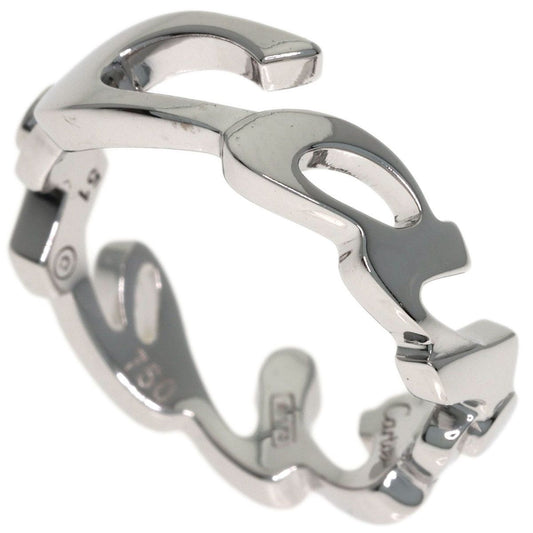 Cartier Signature Christmas Limited 51 Ring 18k White Gold