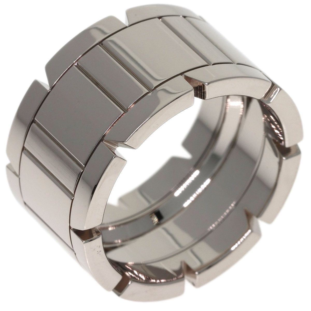 Cartier Tank Francaise LM 52 Ring 18k White Gold — view 2