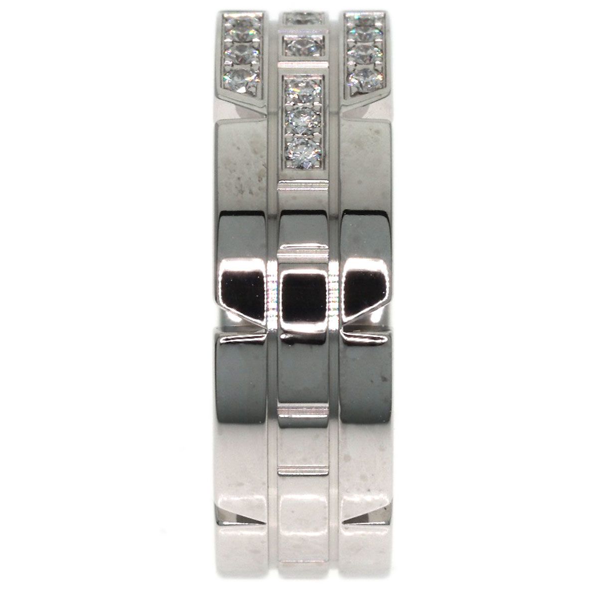 Cartier Tank Francaise SM 50 Ring 18k White Gold — view 7