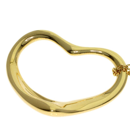Tiffany & Co Open Heart Necklace 18k Yellow Gold — view 5
