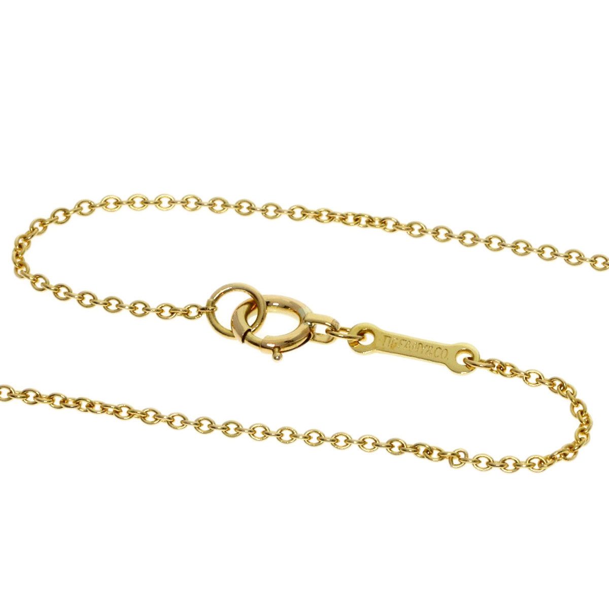 Tiffany & Co Open Heart Necklace 18k Yellow Gold — view 3