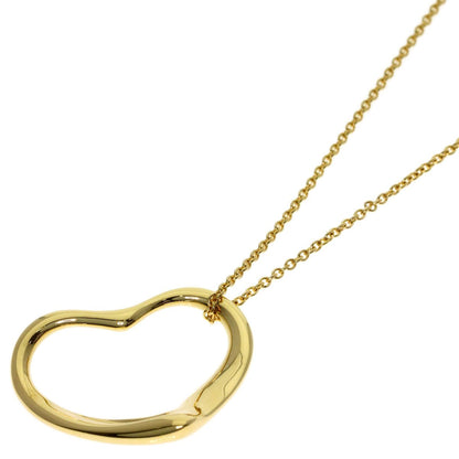Tiffany & Co Open Heart Necklace 18k Yellow Gold