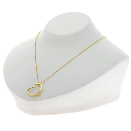 Tiffany & Co Open Heart Necklace 18k Yellow Gold — view 4
