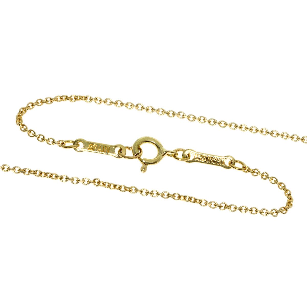 Tiffany & Co Open Heart Necklace 18k Yellow Gold — view 3