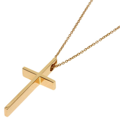 Tiffany & Co Cross Necklace 18k Pink Gold