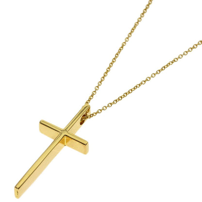 Tiffany & Co Cross Necklace 18k Yellow Gold