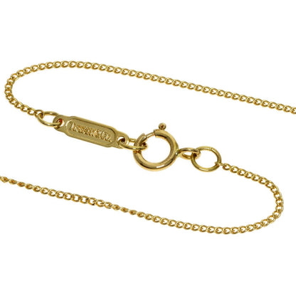Tiffany & Co Leaf Heart Diamond Necklace 18k Yellow Gold — view 3