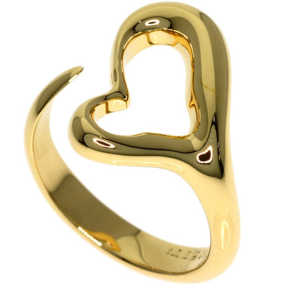 Tiffany & Co Open Heart Ring 18k Yellow Gold