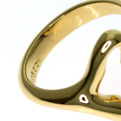 Tiffany & Co Open Heart Ring 18k Yellow Gold — view 8