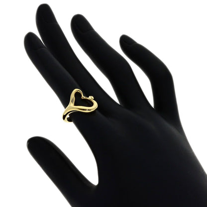 Tiffany & Co Open Heart Ring 18k Yellow Gold — view 6