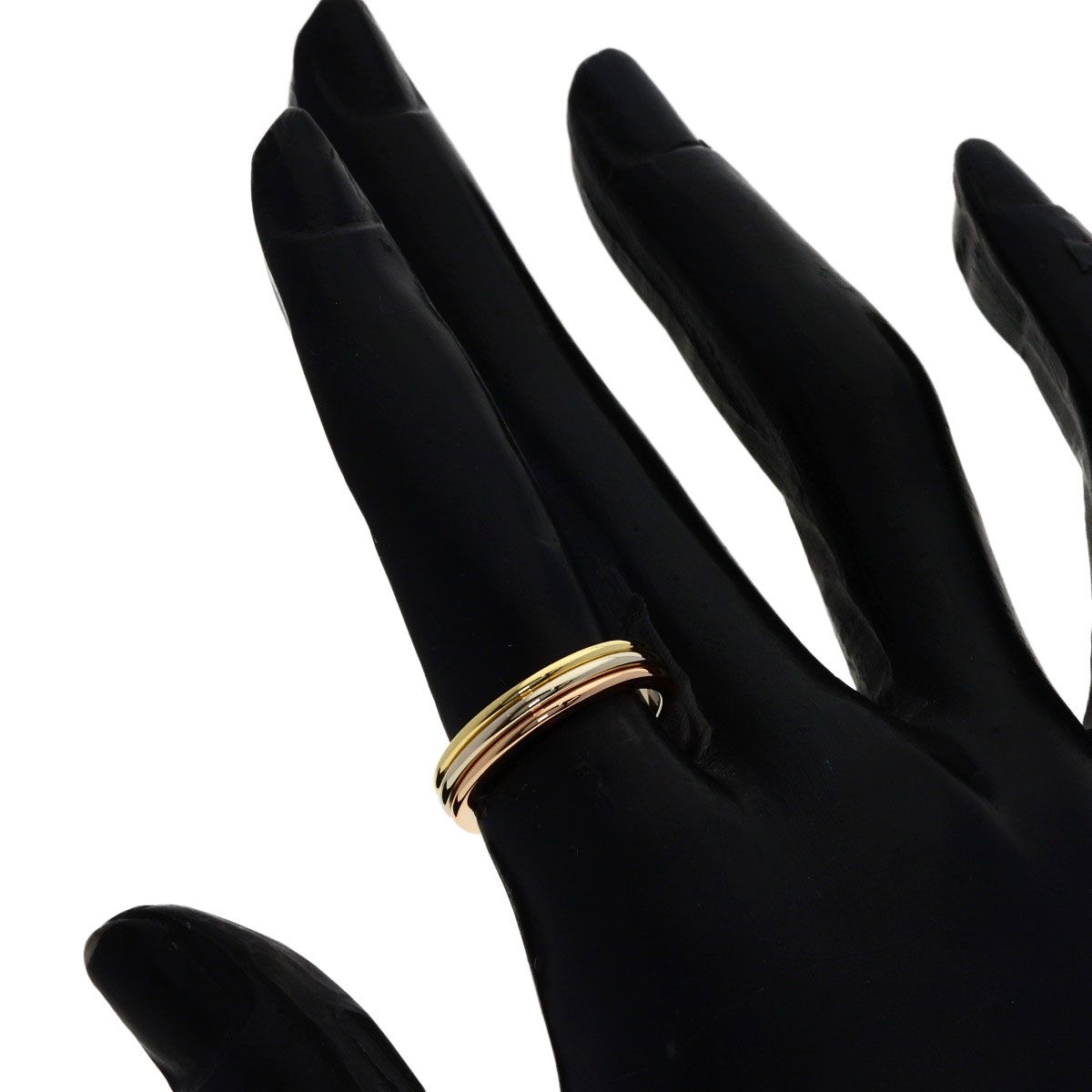 Cartier Vendome 50 Ring 18k Yellow Gold 18k White — view 6