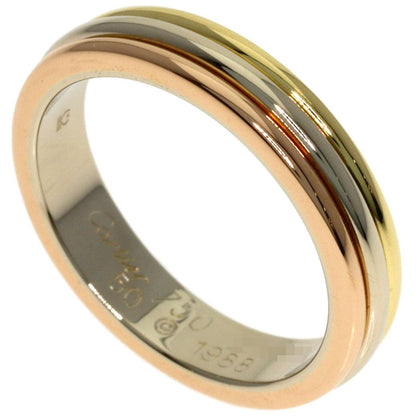 Cartier Vendome 50 Ring 18k Yellow Gold 18k White