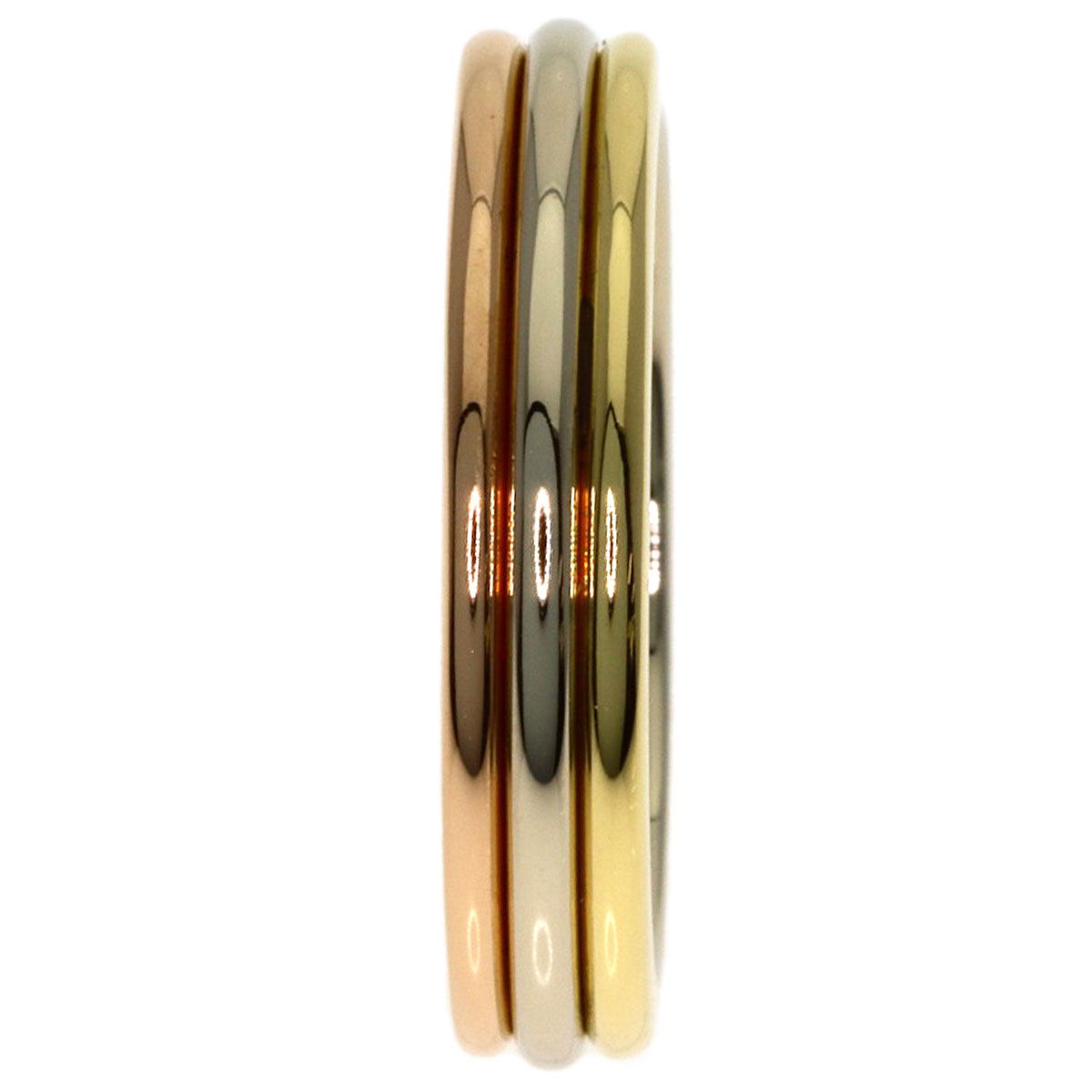 Cartier Vendome 50 Ring 18k Yellow Gold 18k White — view 3