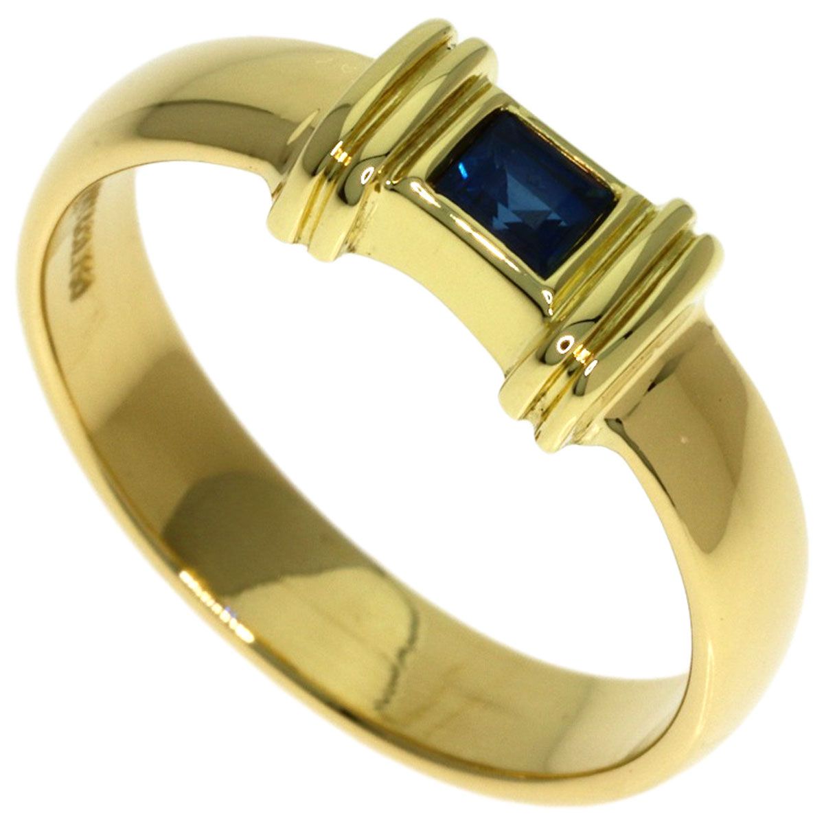 Tiffany & Co Stacking Saffiano Ring 18k Yellow Gold