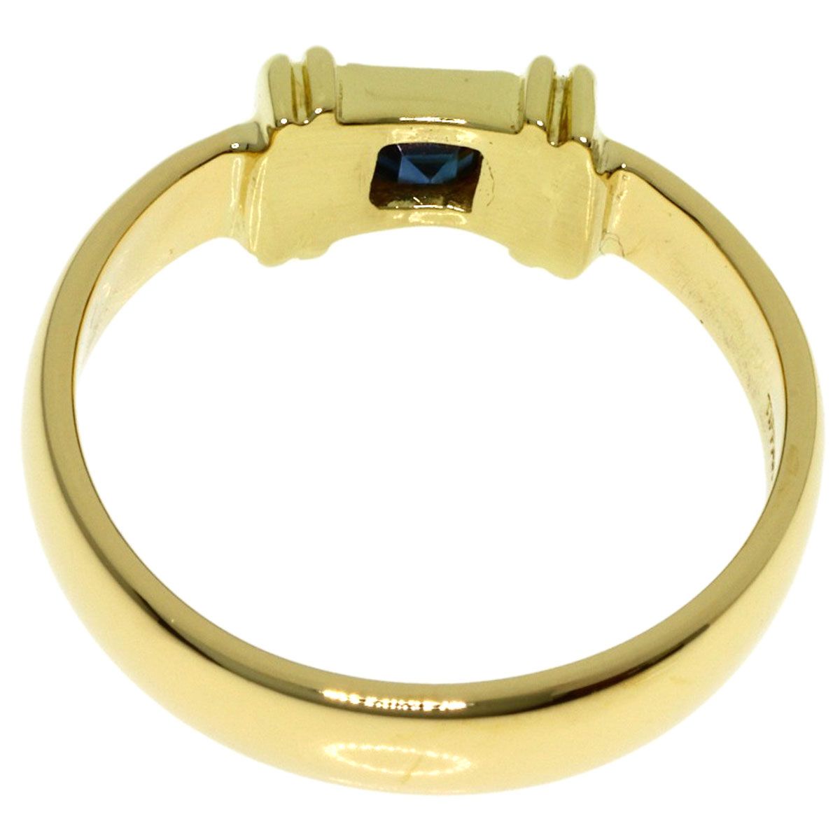 Tiffany & Co Stacking Saffiano Ring 18k Yellow Gold — view 4