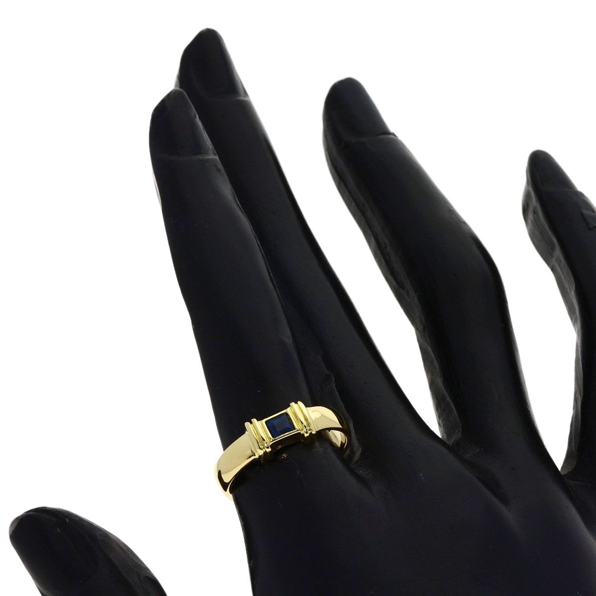 Tiffany & Co Stacking Saffiano Ring 18k Yellow Gold — view 6