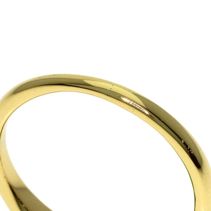 Tiffany & Co Curved Band Emerald Ring 18k Yellow Gold — view 8