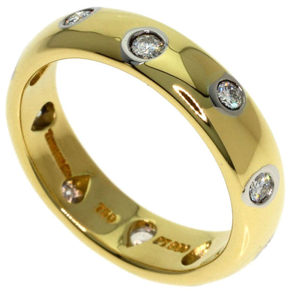 Tiffany & Co Dots Diamond Ring 18k Yellow Gold