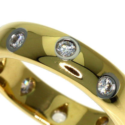 Tiffany & Co Dots Diamond Ring 18k Yellow Gold