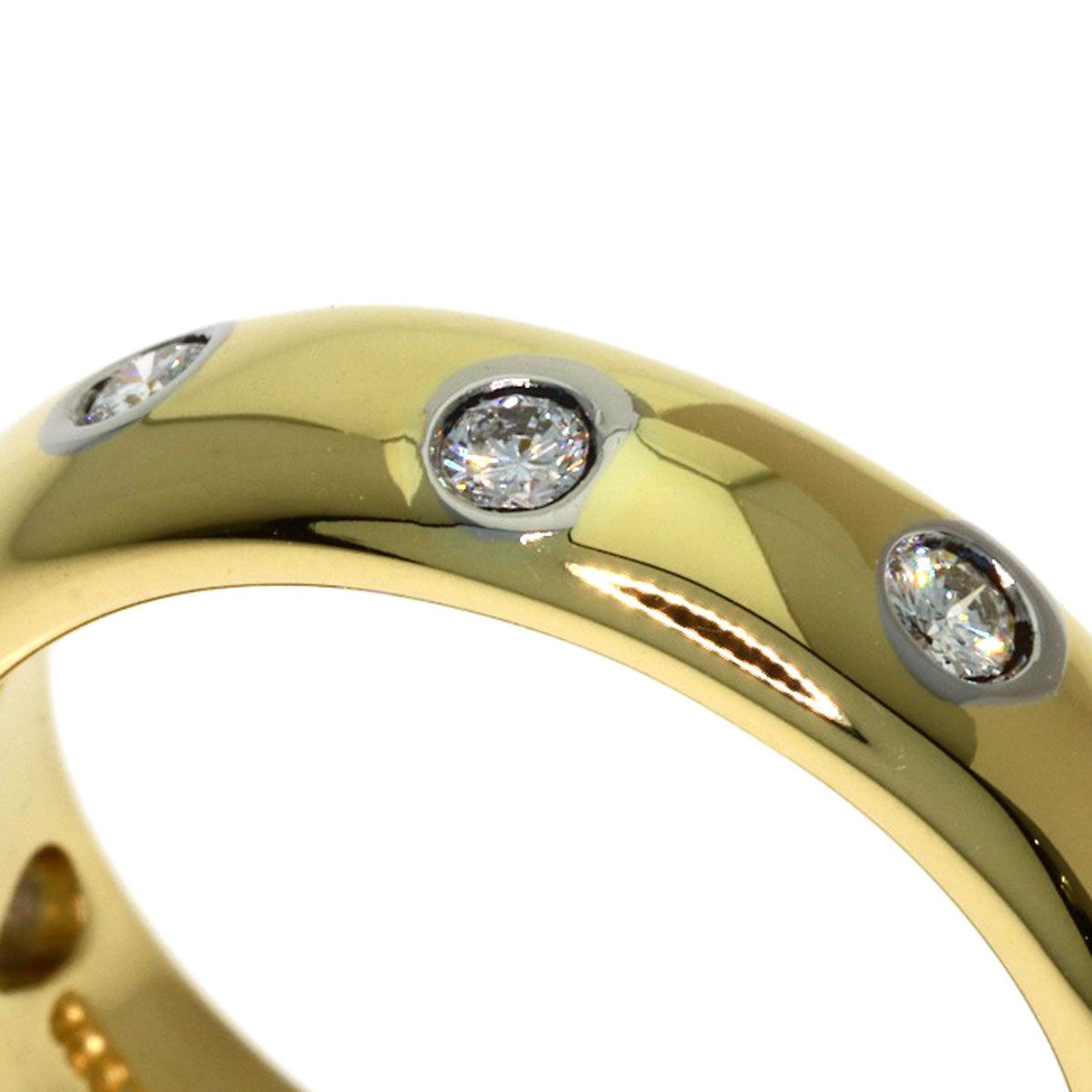 Tiffany & Co Dots Diamond Ring 18k Yellow Gold — view 7