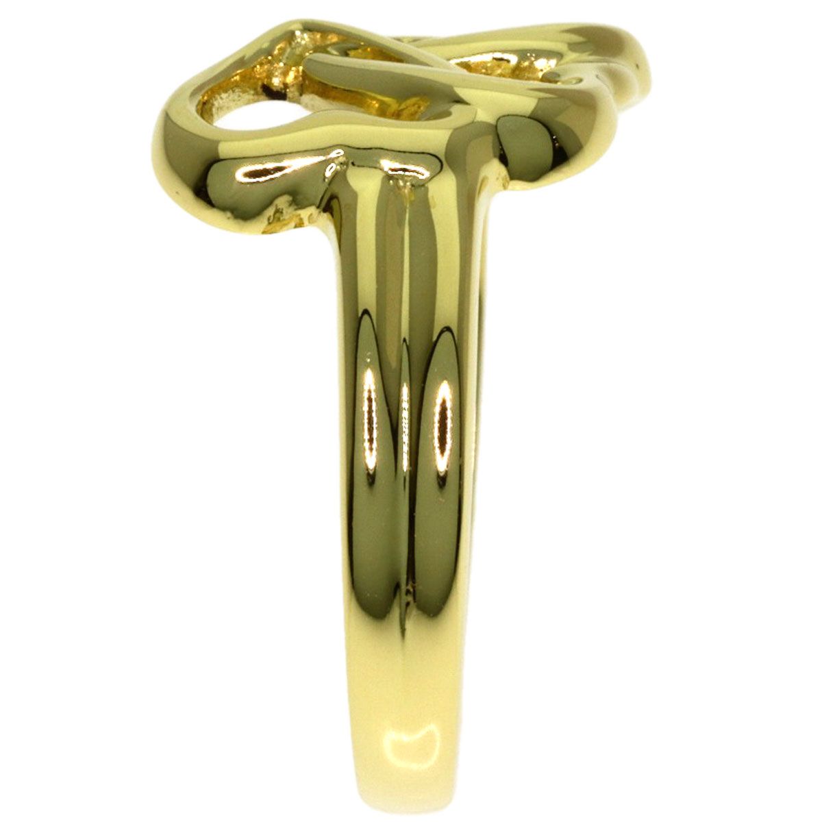 Tiffany & Co Triple Heart Ring 18k Yellow Gold — view 3