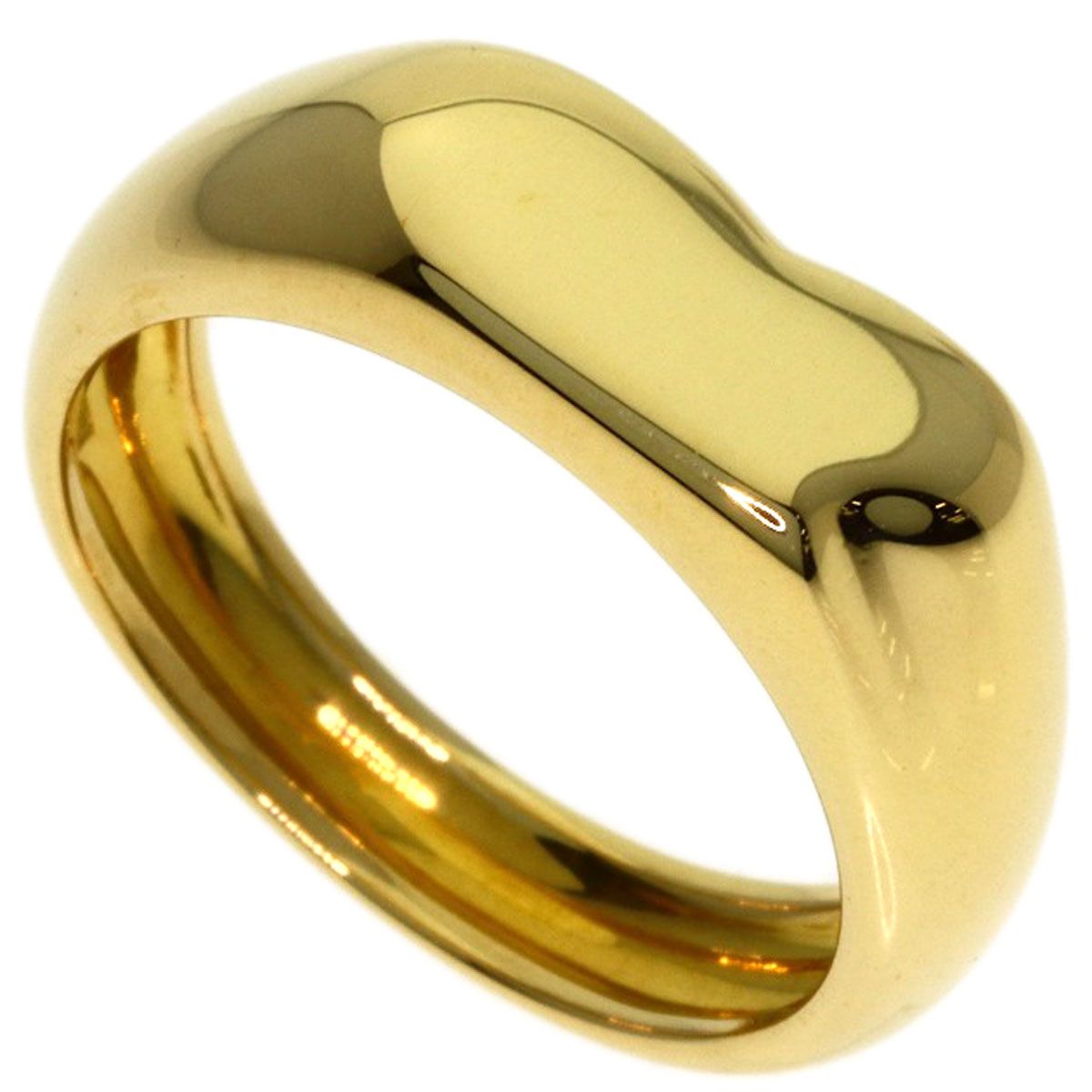 Tiffany & Co Full Heart Ring 18k Yellow Gold