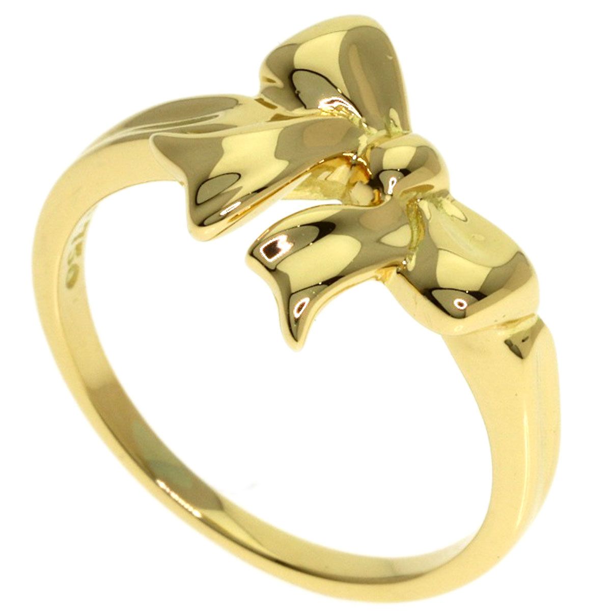 Tiffany & Co Ribbon Ring 18k Yellow Gold