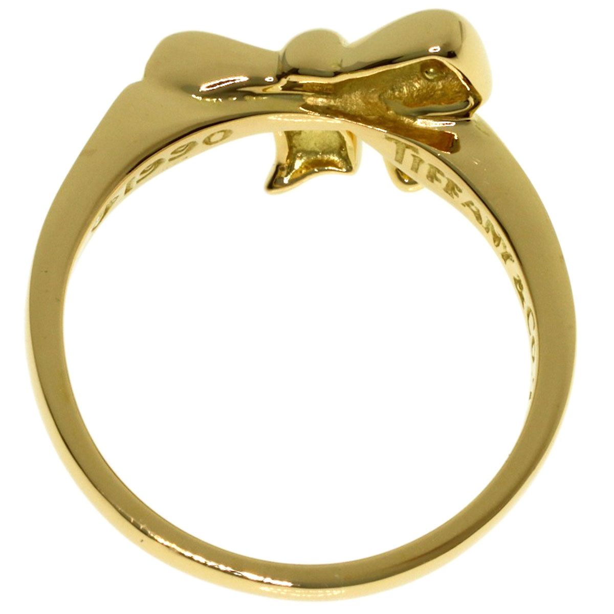 Tiffany & Co Ribbon Ring 18k Yellow Gold — view 4