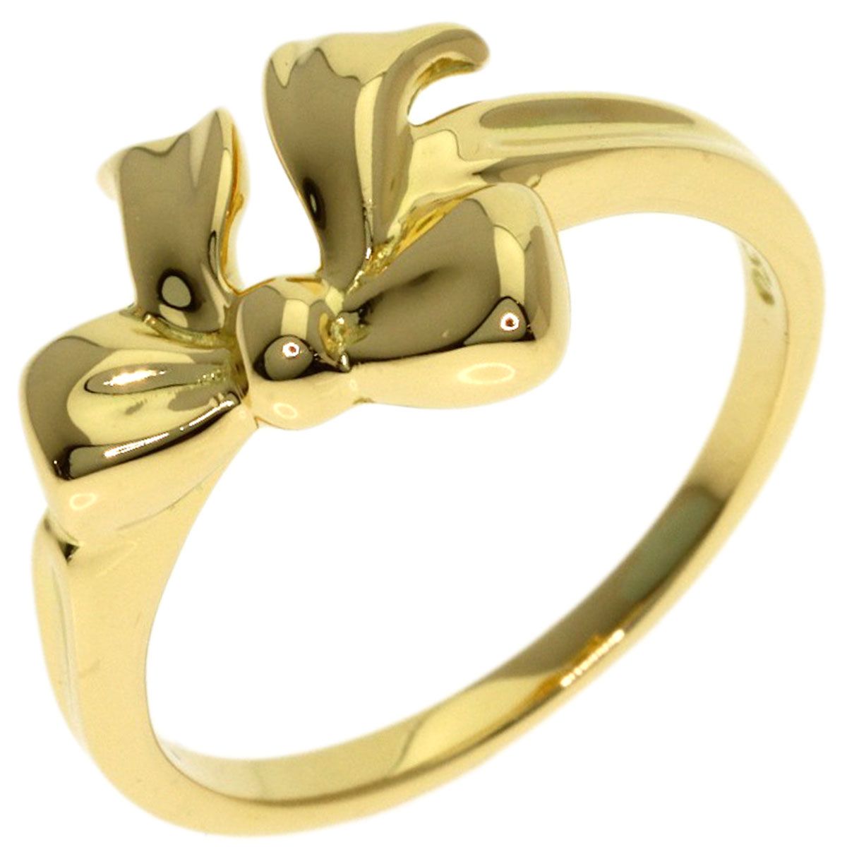 Tiffany & Co Ribbon Ring 18k Yellow Gold — view 2