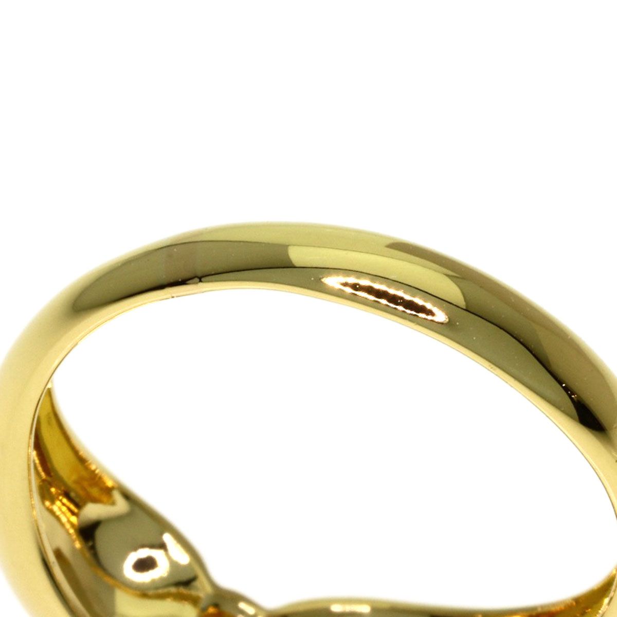 Tiffany & Co Double Teardrop Diamond Ring 18k Yellow Gold — view 8