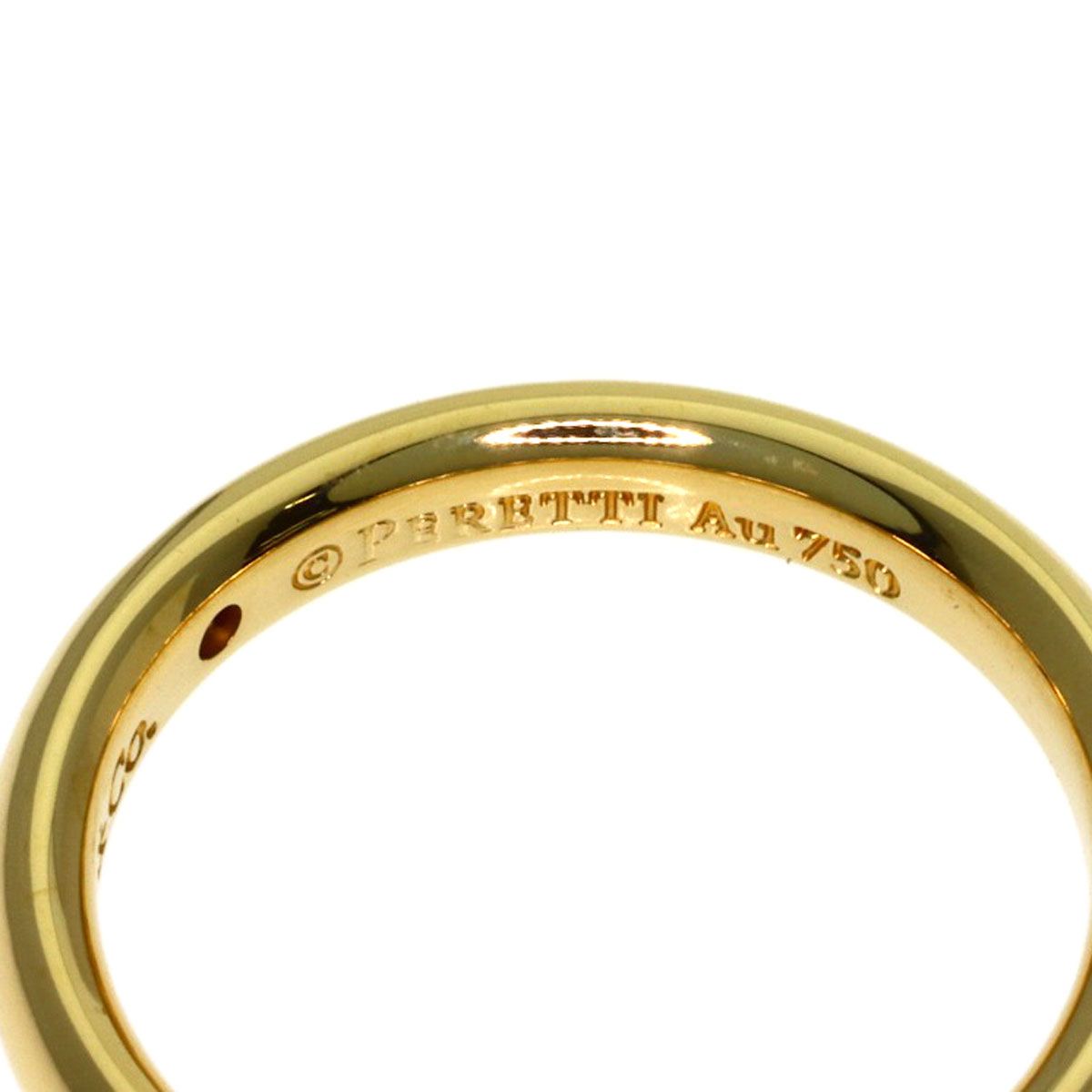 Tiffany & Co Stacking Band Diamond Ring 18k Yellow Gold — view 6